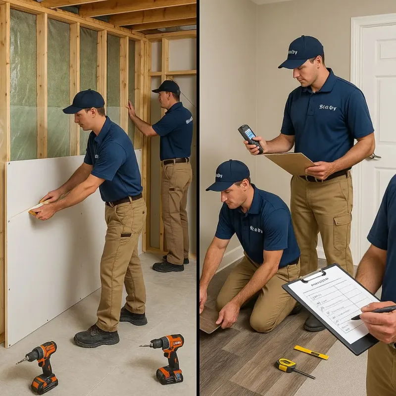 Repairs and Reconstruction process in Salisbury, MD